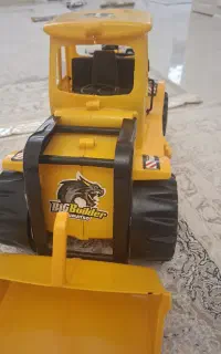 بولدوزر اسباب بازی سایز بزرگ ۵۵×۲۰ سانت