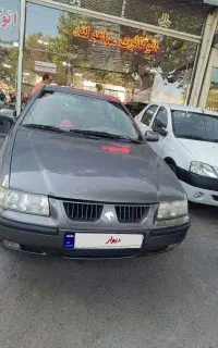 سمند خاکستری مدل 86دوگانه کارخانه