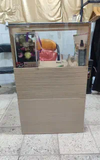 آینه قدی وپیشخوان تک نفره