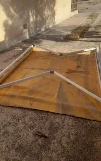 سایبان بازویی دستی