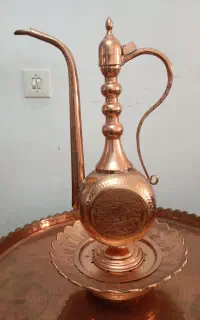 آفتابه لگن مسی