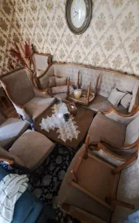 مبل چوبی کلاسیک نو