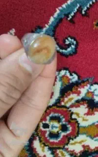 انگشتر نقره ۹۲۵باسکه مفرغ ساسانی وپهلوی سوپربانکی