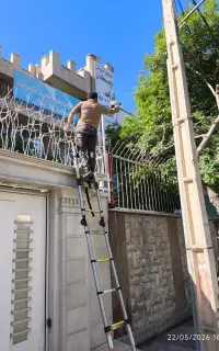 نصاب دوربین مدار بسته