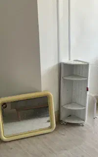 روشویی، آینه ، باکس حمام،توالت فرنگی دامن دار سیار