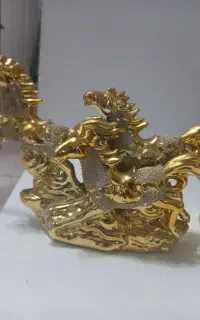 چهار عدد دکوری طلایی مینیمال
