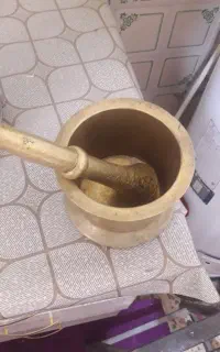 هاونگ قدیمی برنجی