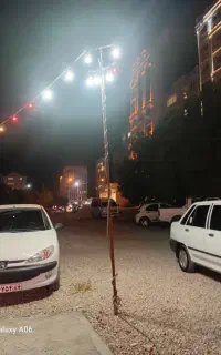 میله فلزی وریسه با جالامپی