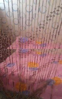 پرده چوبی کاملا نو