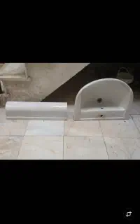 دو عدد روشویی سنگی سالم