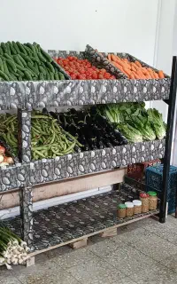 قفسه و رگال میوه