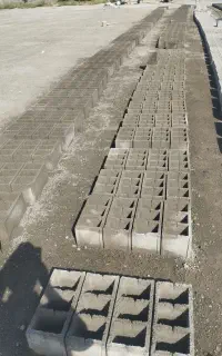 تولید بلوکه دیواری 38*18