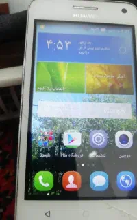 گوشی هاوایی لمسی دو سیم کارت یک دوربین و مموری خور