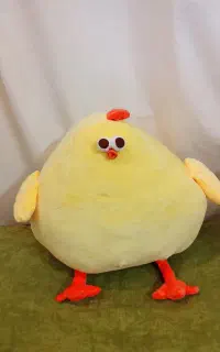 عروسک جوجه بزگترین سایز کاملا نو