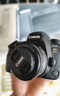 دوربین عکاسی 6dmarkii.lenz50fix f1.8