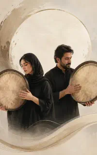 آموزش دف و دایره و نقاره استاد برجسته
