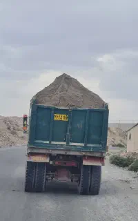 آجر و دومگ و کلیه مصالح شن نخودی بادامی