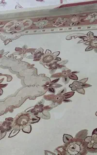گلیم فرش گل برجسته