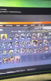 اکانت رینبو استیم دارای ۴ الیت rainbow six(r6)