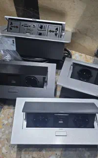 مدیا باکس توکار ۲ پریز ملونی مدیا باکس فول فانتونی