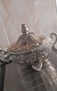 سینی وقندان برنج