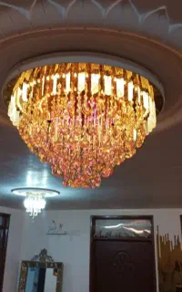 ساخت لوستر های کریستالی