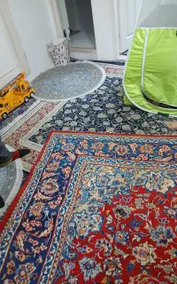فروش دوتخته فرش دستبافت قدیمی