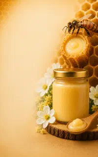ژل رویال و عسل طبیعی