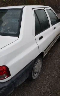 پراید 94 بدون رنگ