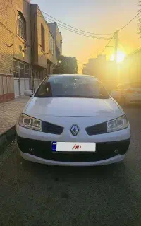 مگان ۲۰۰۰ اتومات سفید بسیار تمیز