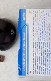 یک موس بیسیم و سه عدد موس USB و PS2