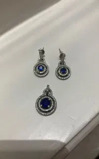 نیم ست نقره