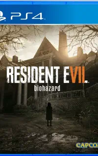 سی دی بازی resident evil biohazard برای ps4