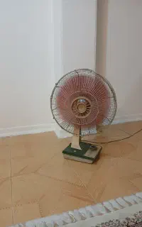 پنکه ناسیونال اصل خارجی عتیقه   سالم ژاپنی اصل
