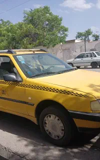 تاکسی ۴۰۵درون شهری خط اخراسفالت مدل ۹۵