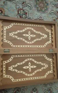 تخت نرد چوب گردو