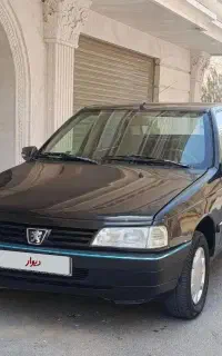 پژو405 مشکی انژکتورپلاک اصفهان کابین تمیز بندر۱۱۱