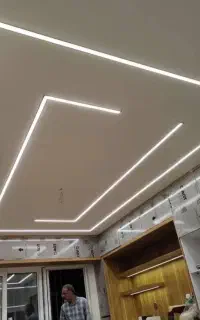 کناف پی وی سی تایل گچی وتی وی وال