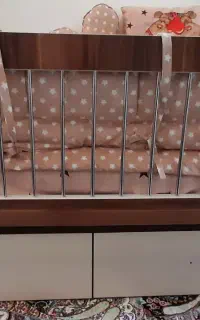 تخت و کمد کودک  به همراه تشک