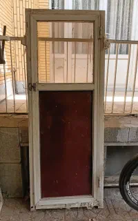 درب آلمونیموم  سه تا