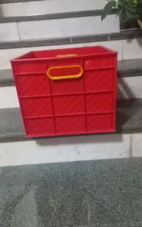 سبد ۴گوش خرمایی در حد نو