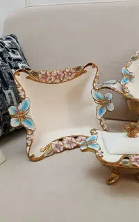 ظروف گل برجسته وارداتی 5تایی