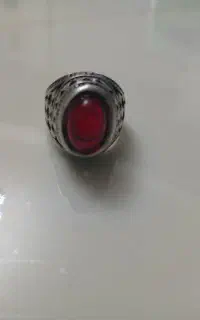 انگشتر عقیق یمنی سرخ