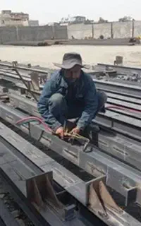 جوشکاری اسکلت آزادبخت