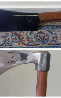 تبرقدیمی و ساطور زنجان