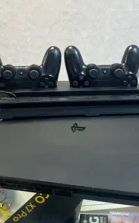 دستگاه Ps4 اسلیم کپی خور /دو دسته اصلی/بااستندشارژ