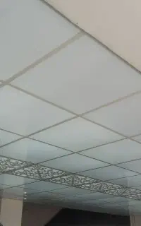اجرای سقف کاذب (تایل60×60) در متراژ بالا