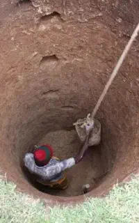 چاه کنی آب وفاظلاب