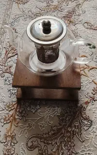 قوری شیشه ای