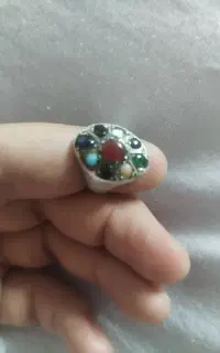 انگشتر ۹جواهر